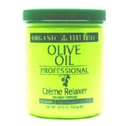 Organic Root Olive Oil Professional Creme Relaxer Normal Jar