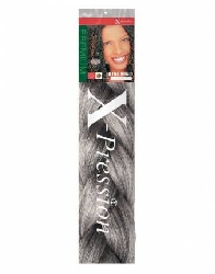 X-pression synthetic Kankalon Braids - Grey