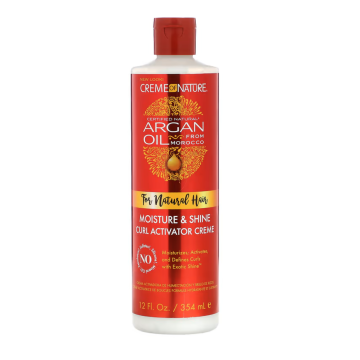 Argan Oil Moisture & Shine Curl Activator Creme 354ml - Creme of Nature